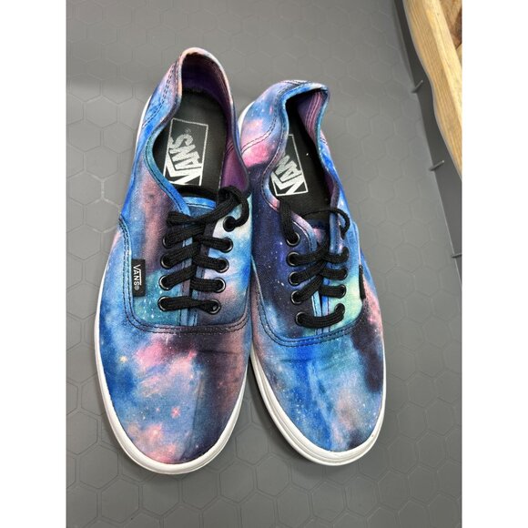 Vans Galaxy Print Canvas Sneakers - Mens 5 / Womens 6.5 Blue Purple - Picture 4 of 7